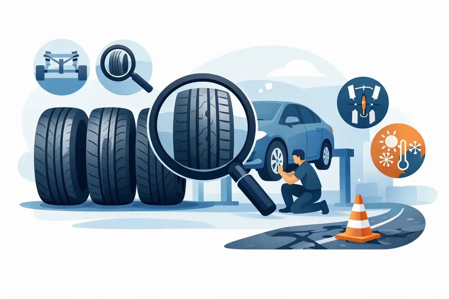 What Causes Uneven Tyre Wear?