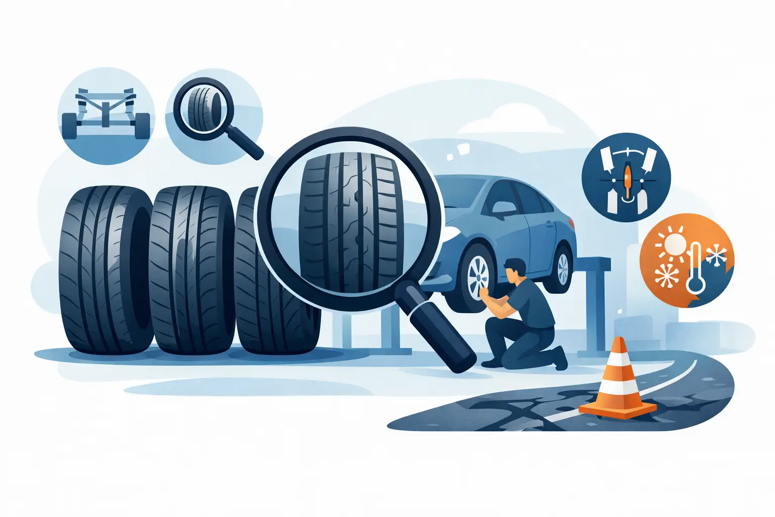 What Causes Uneven Tyre Wear?